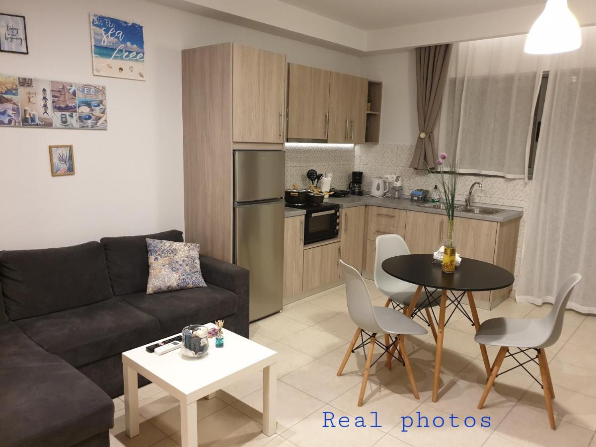 Blue - Comfy Center Rodos Apartment Asgourou Exterior photo